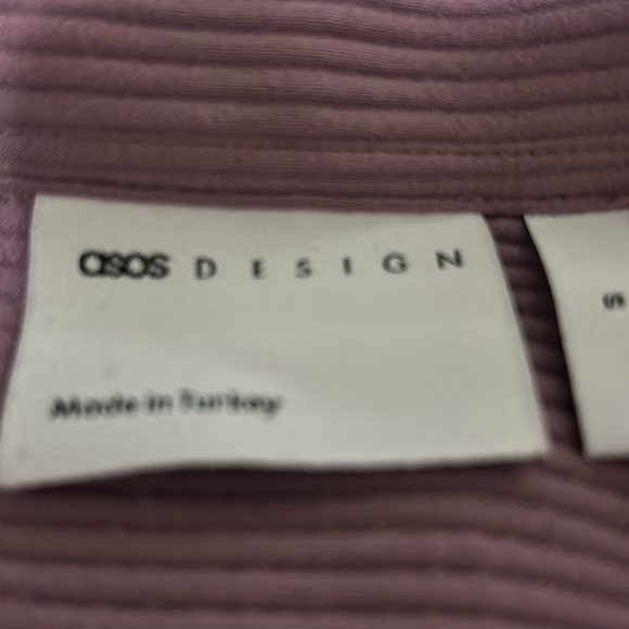 OSOS Design purple short sleeve button up shirt in size small. - Picture 2 of 4